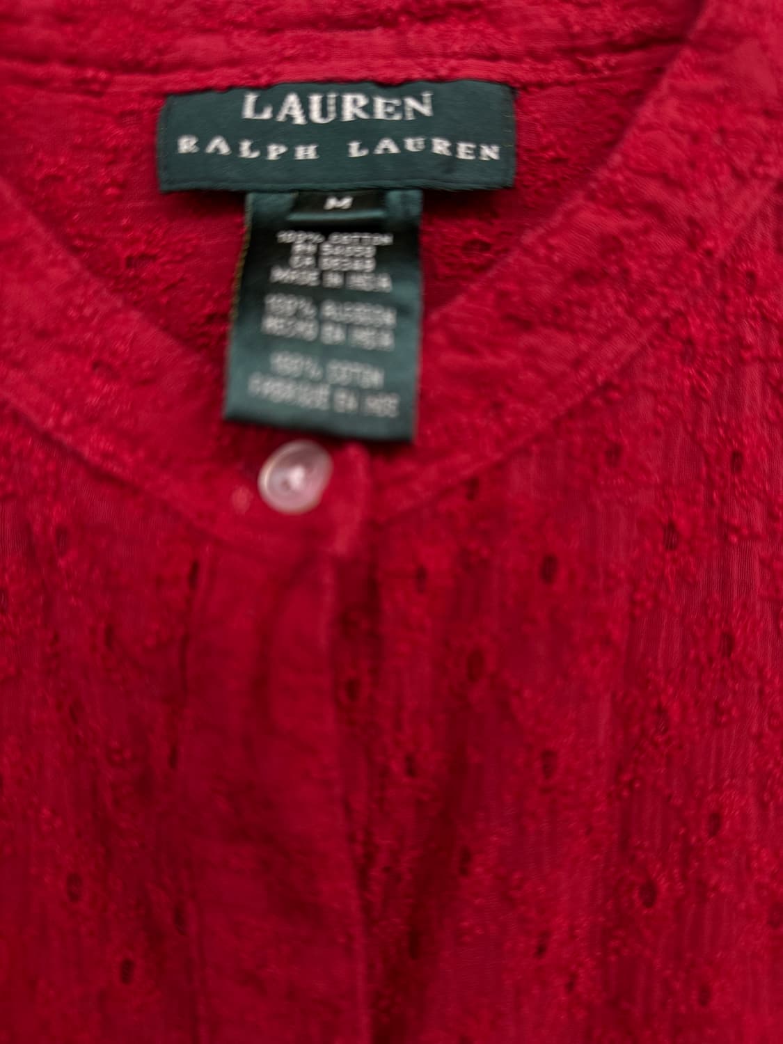 Lauren Ralph Lauren1코튼 펀칭 셔츠 상품이미지4