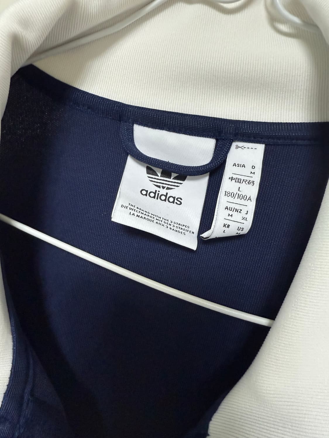 아디다스 베켄바우어 트랙탑 나이트 인디고 (네이비) L 상품이미지3