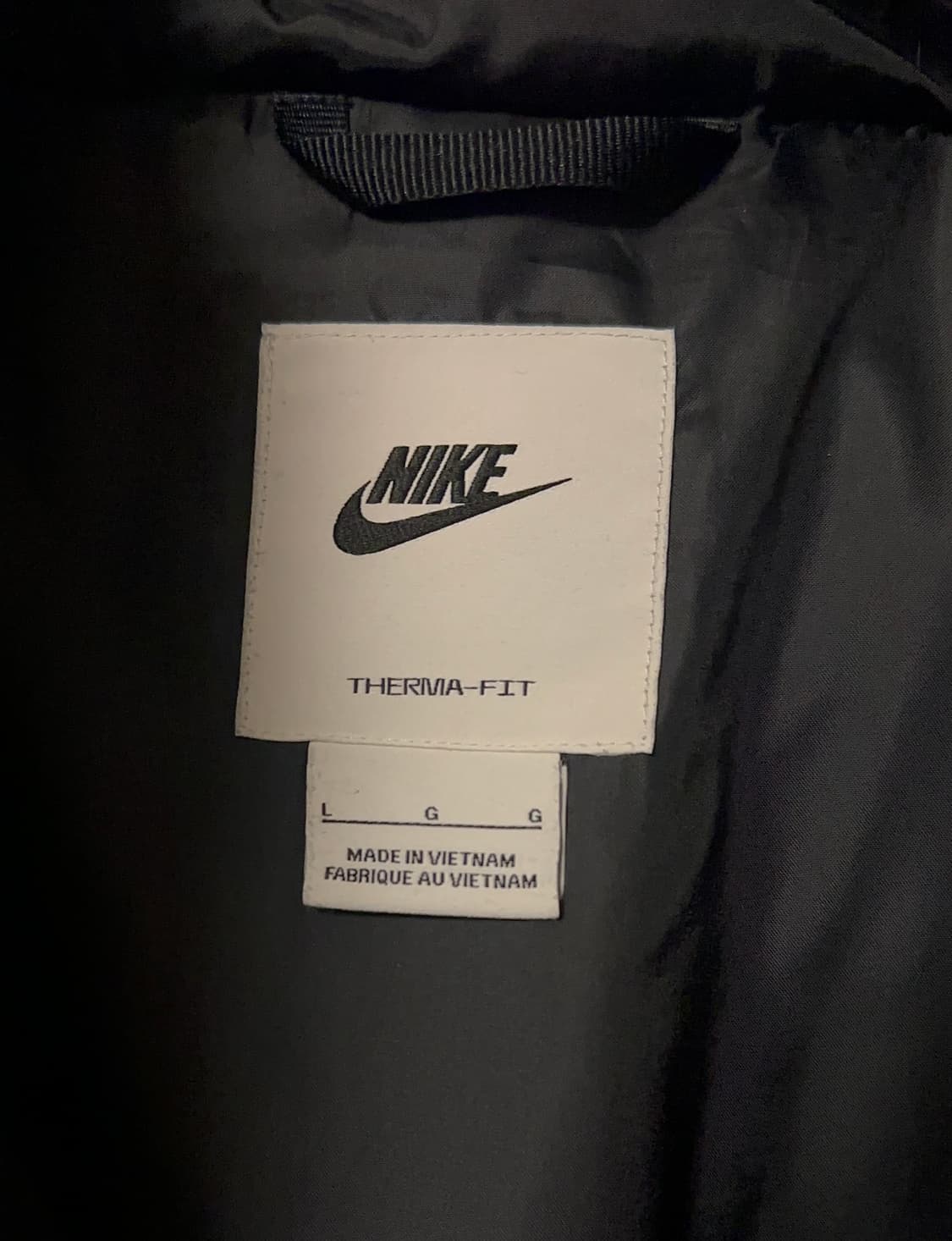 나이키 써마핏 시티 시리즈 자켓 블랙 L 상품이미지8