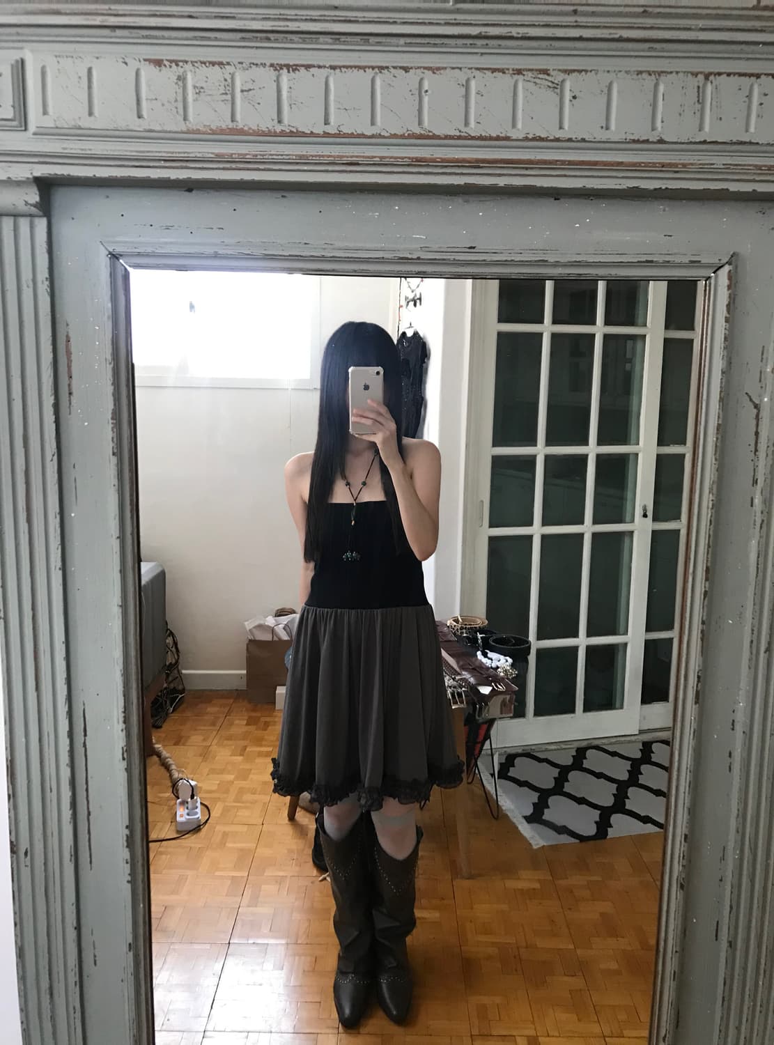vintage frill skirt  상품이미지2