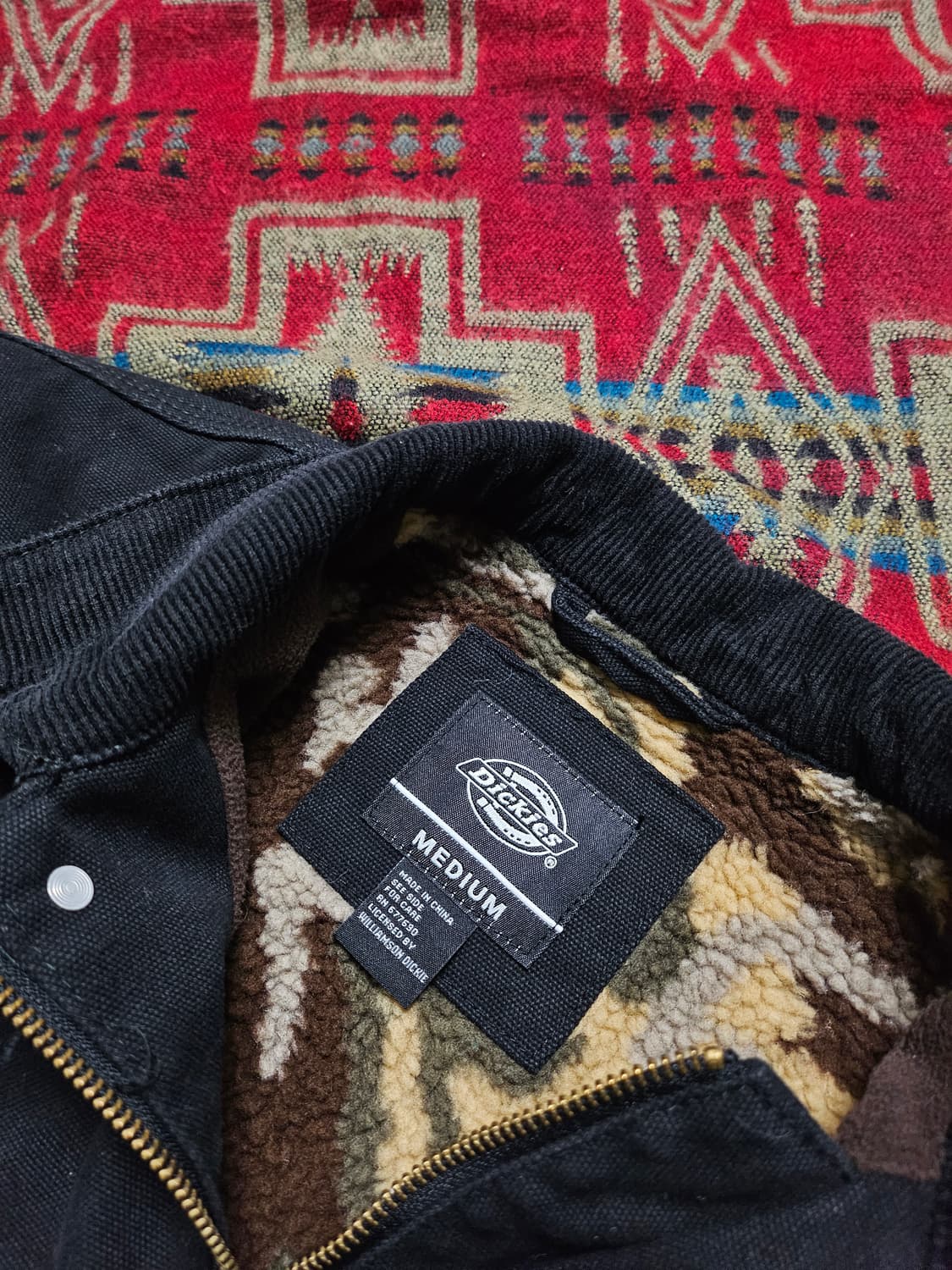 Dickies 블랙 초어 자켓 95 상품이미지4