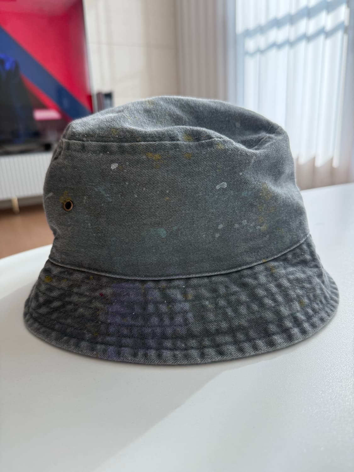 빈티지 페인팅 버킷햇 상품이미지3