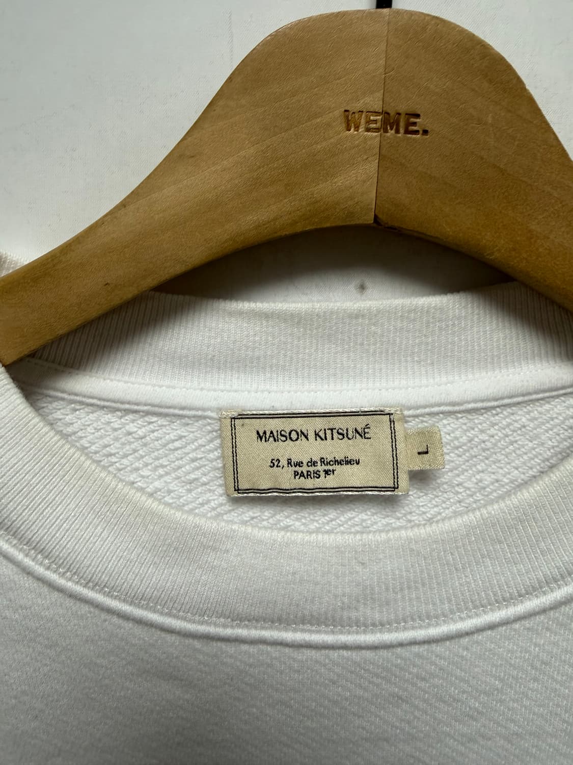 메종키츠네 맨투맨 상품이미지3