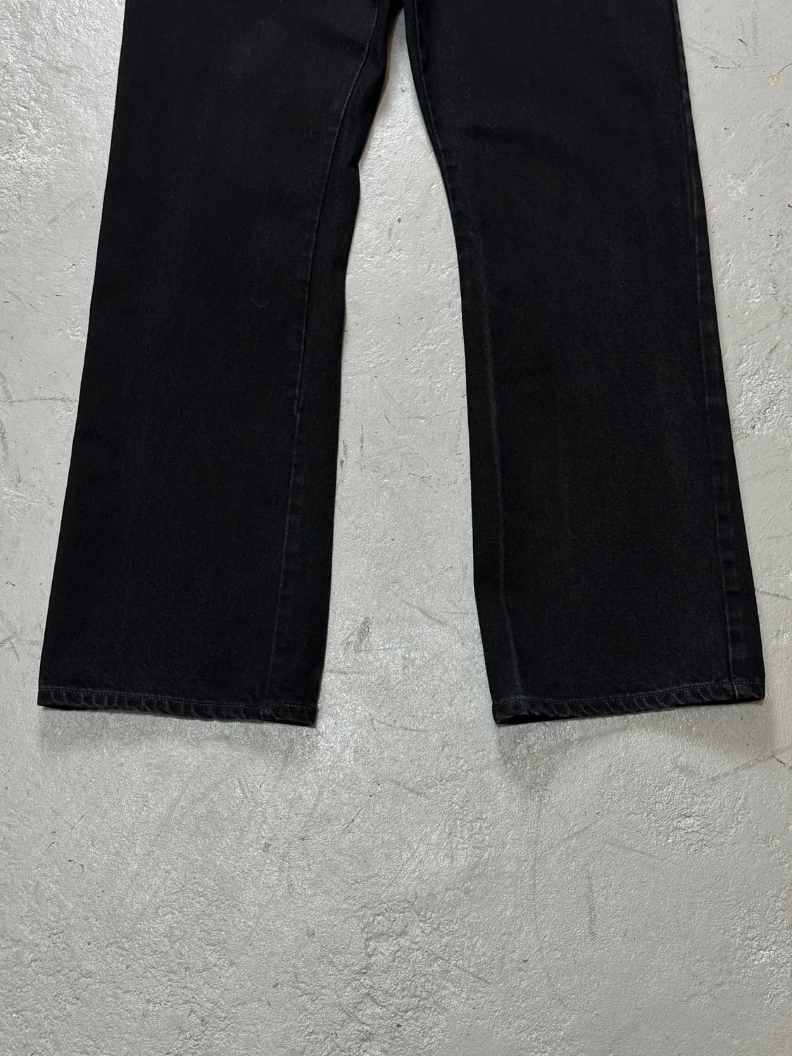00's 리바이스 517 블랙 부츠컷 플레어진 상품이미지7