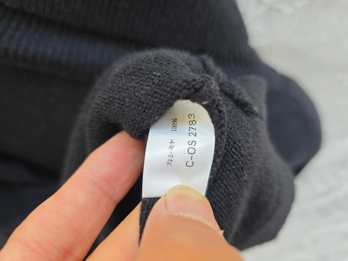 캐시미어 100% 터틀넥 니트 상품이미지6