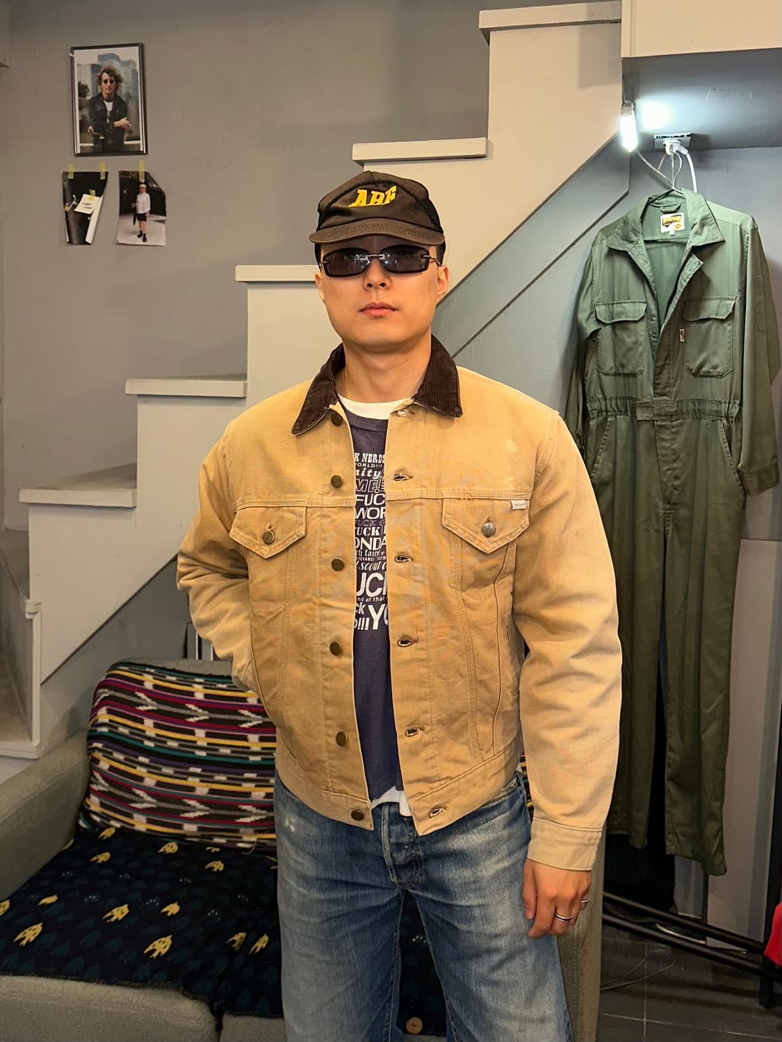 80’s Carhartt 68WJP 3-type work jacket 상품이미지1