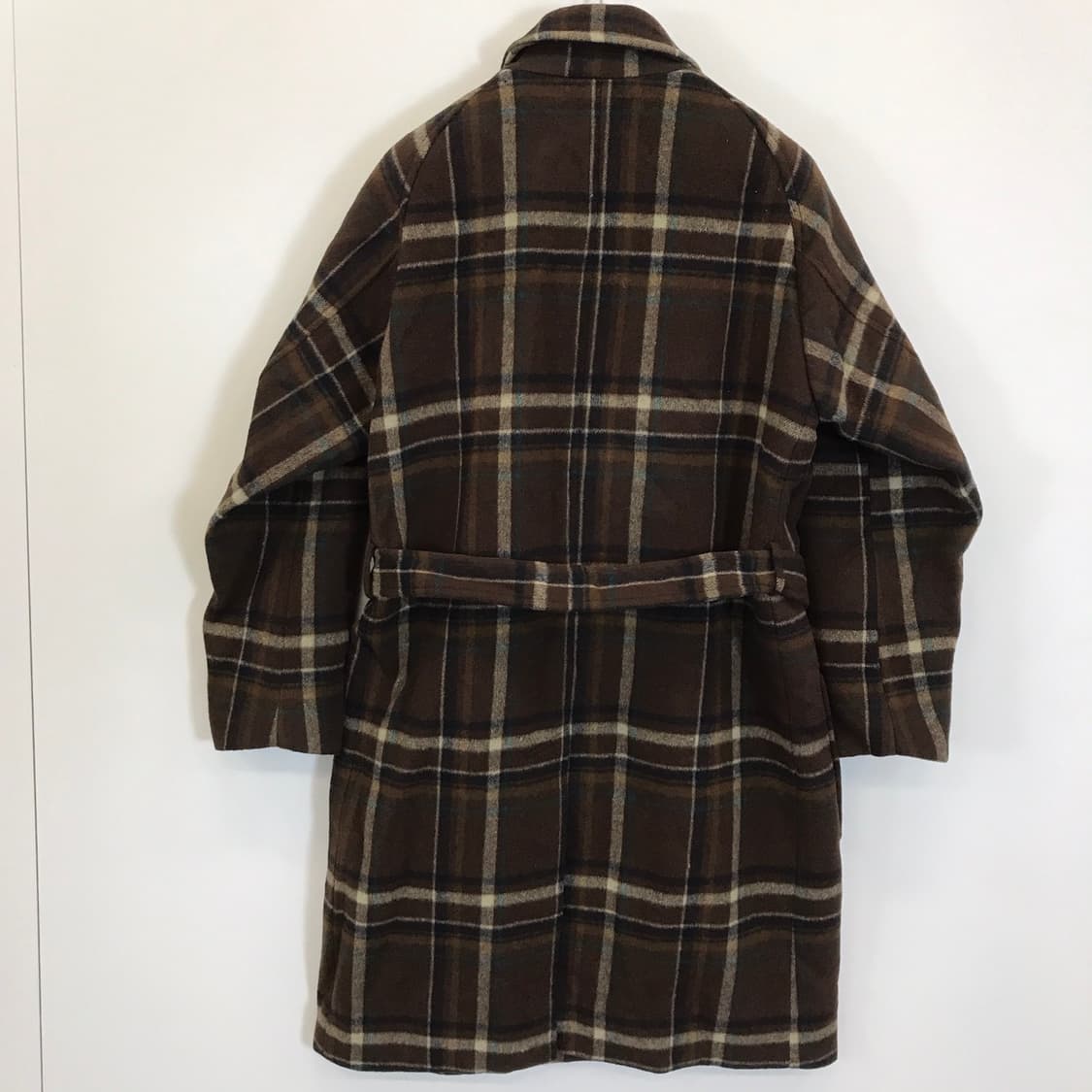 Shirter 셔터 벨티드 울 체크코트 [S사이즈] 상품이미지3
