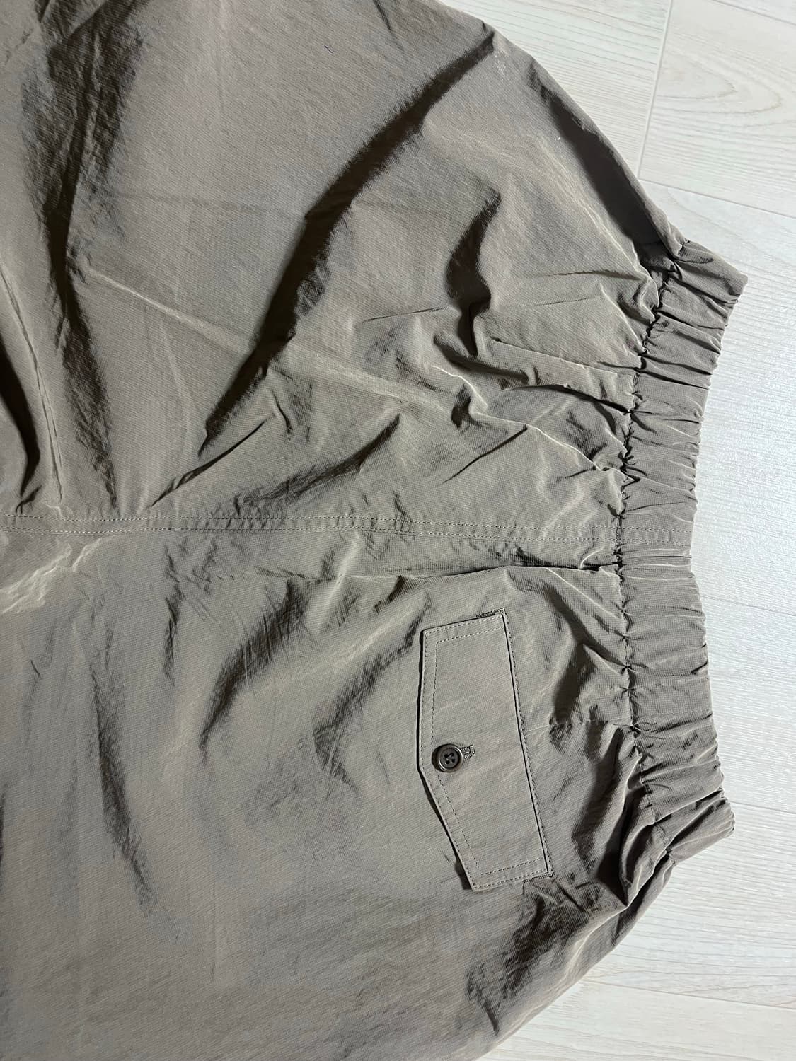 [아모멘토] 23ss 립스탑 나일론 팬츠_브라운(Msize) 상품이미지9