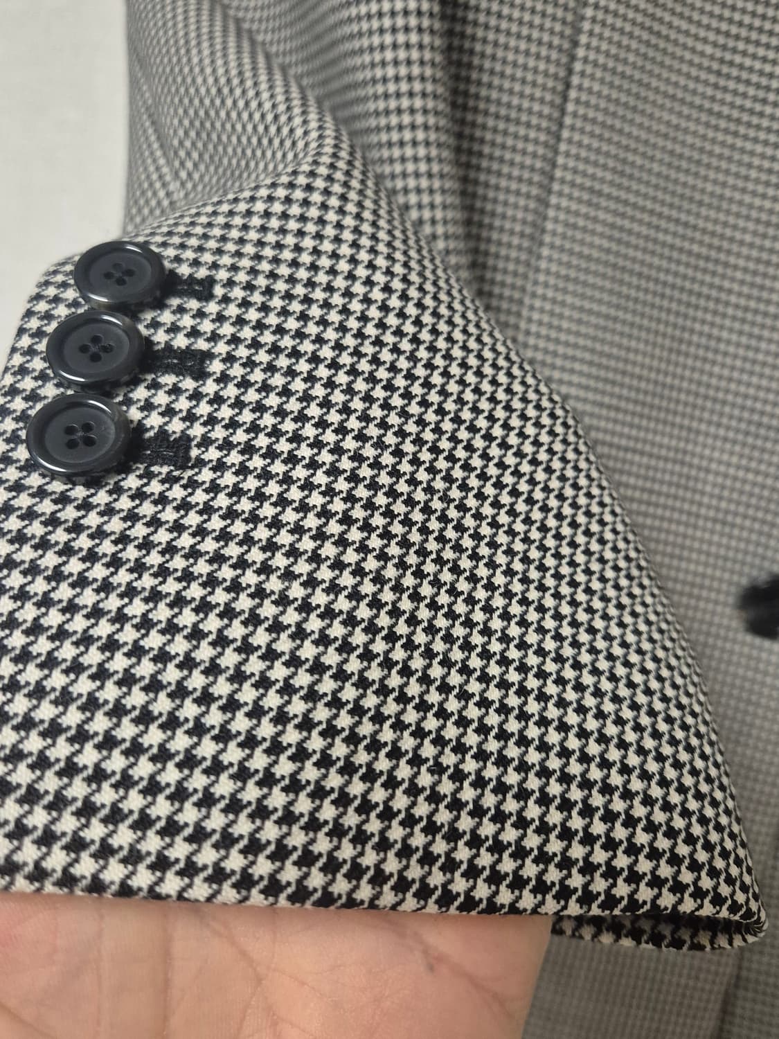 고급울헤링본코트 싱글코트 상품이미지3