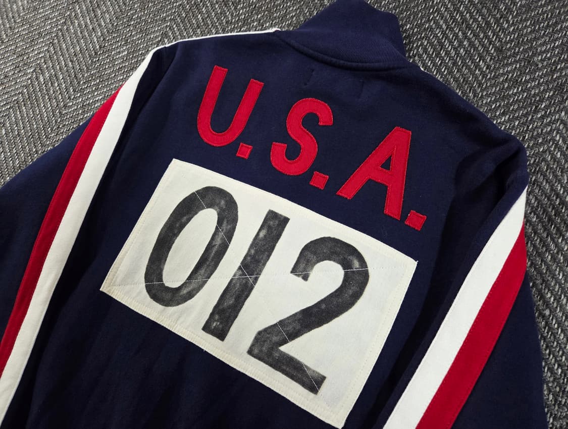 폴로 랄프로렌 빅포니 USA 성조기 집업 트랙 자켓 상품이미지5