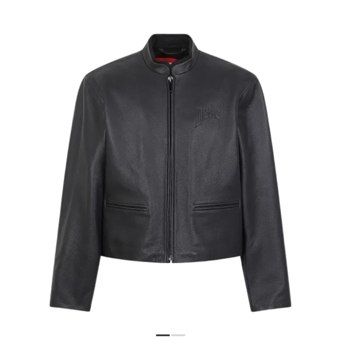 032c 어트리션 레더 자켓 상품이미지1