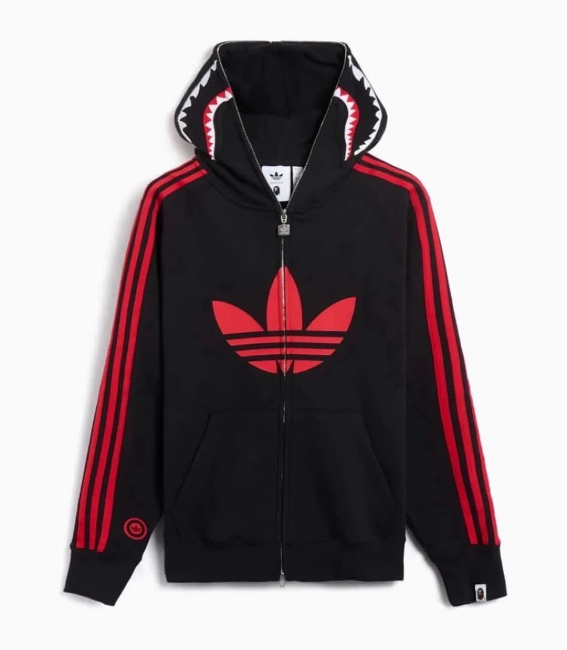 (삽니다) 아디다스 X 베이프 얼티밋 샤크 후드 블랙 상품이미지1