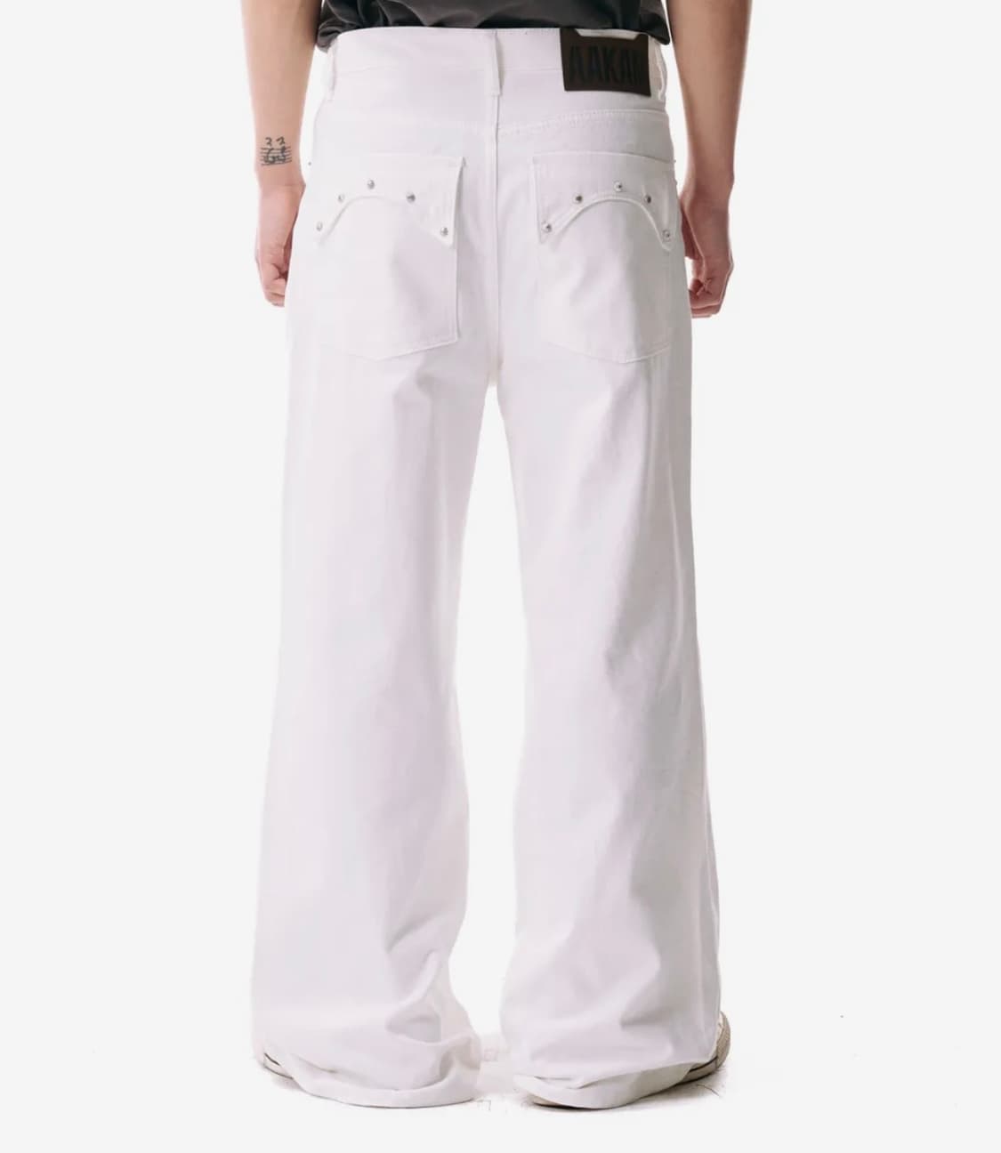 아캄 멀티 스터드 코튼 팬츠 1사이즈 상품이미지1