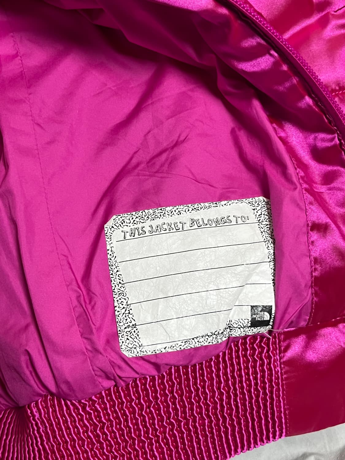 The North Face 핑크 패딩 XS S 사이즈 (L 14/16) 상품이미지5