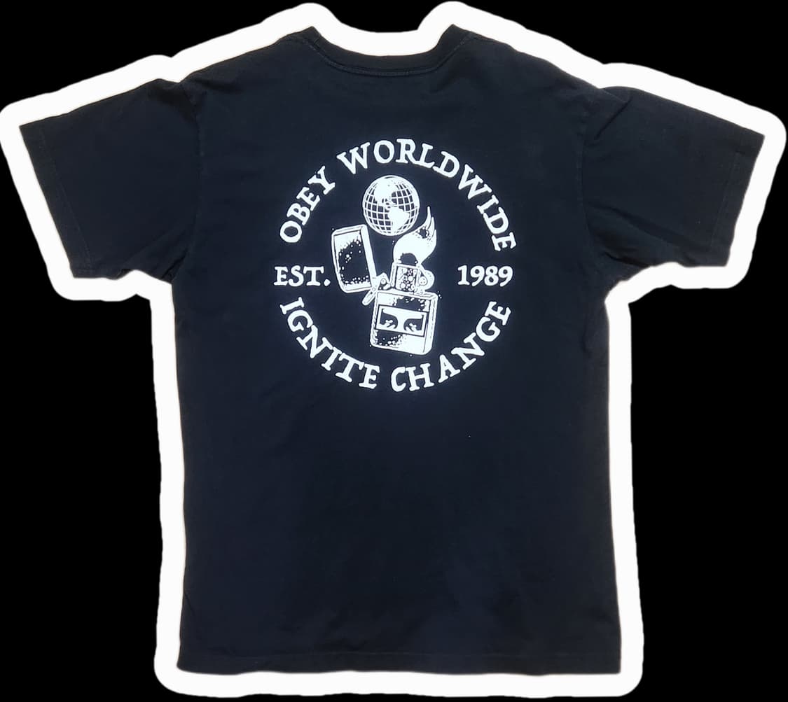 오베이 반팔 티셔츠 상품이미지2