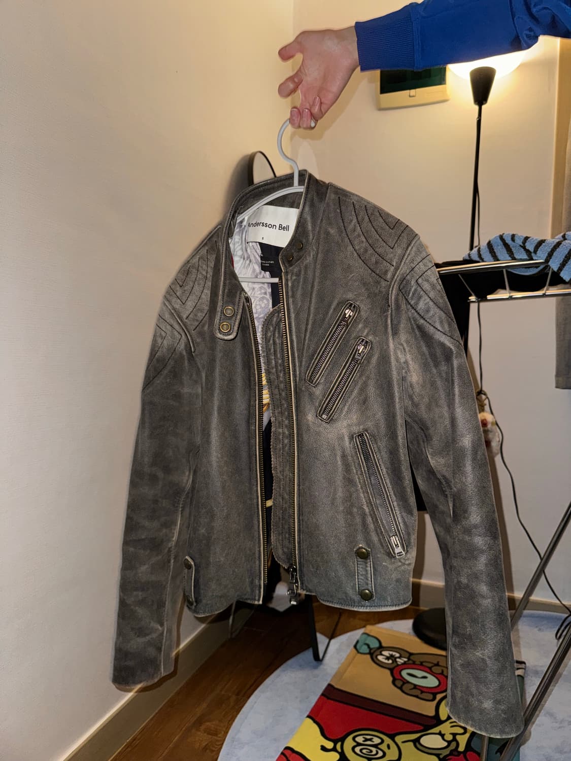 앤더슨벨 가죽자켓 소가죽 사이즈 S 상품이미지3