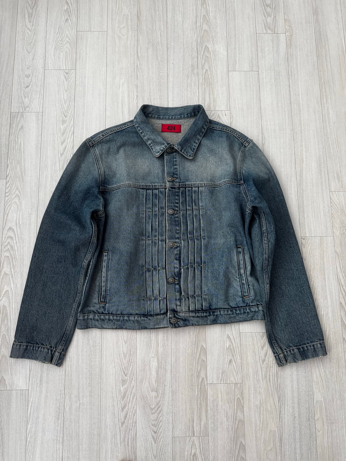 424 데님 자켓 인디고 50 상품이미지1