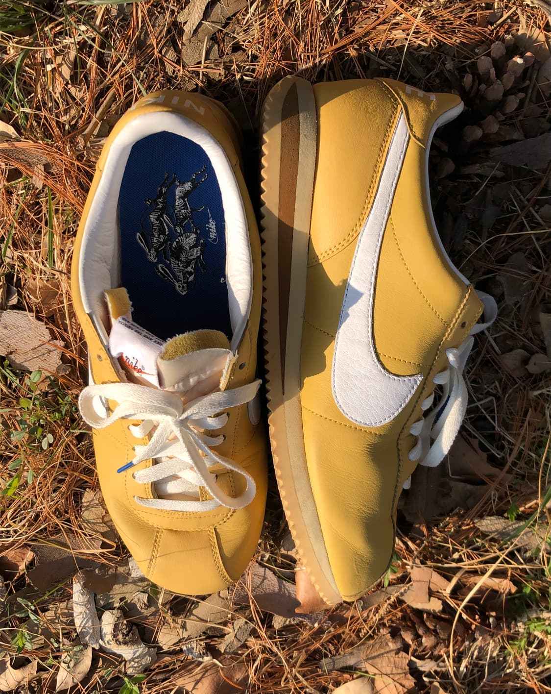 나이키 코르테즈 옐로우 상품이미지1