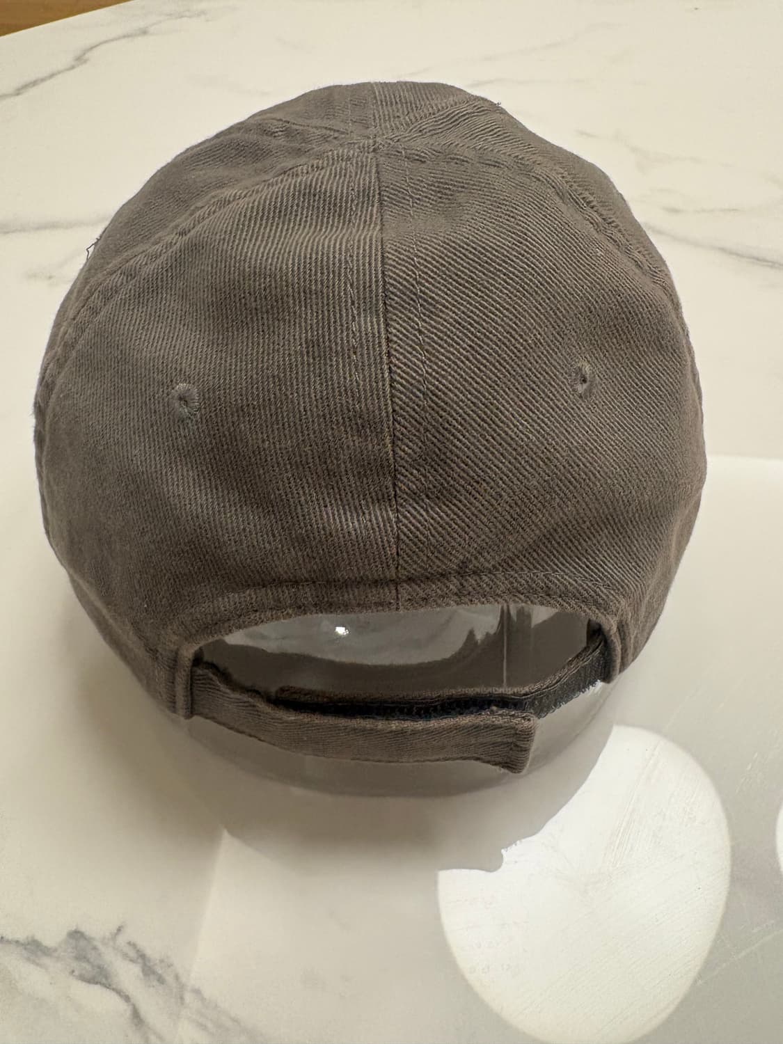 발렌시아가 폴리티컬 캠페인 디스트로이드 캡 블랙 상품이미지5