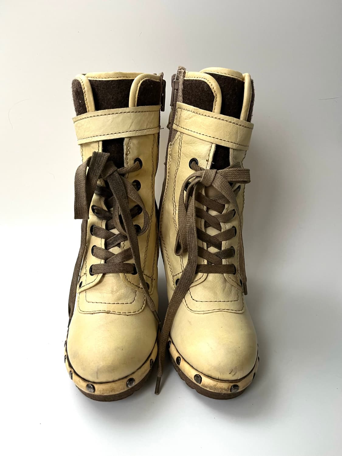 Vintage wedge boots 상품이미지3