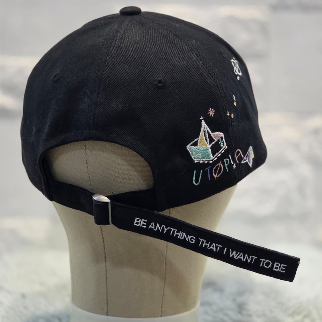 p2-9:노보 유토피아 자수 블랙(Free Size)58-62 상품이미지4