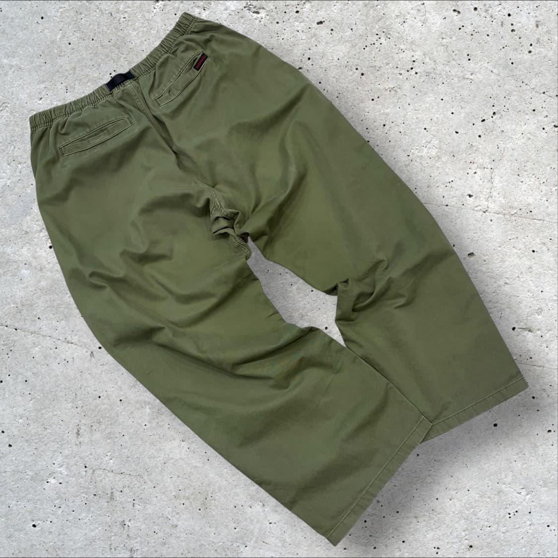 [2XL] 그라미치 카키 그린 면바지 코튼 팬츠 C856 상품이미지2