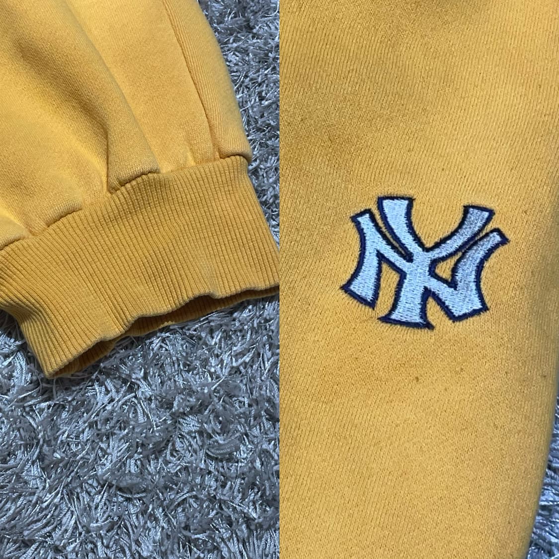 mlb NY 옐로우 조거 면츄바 상품이미지5