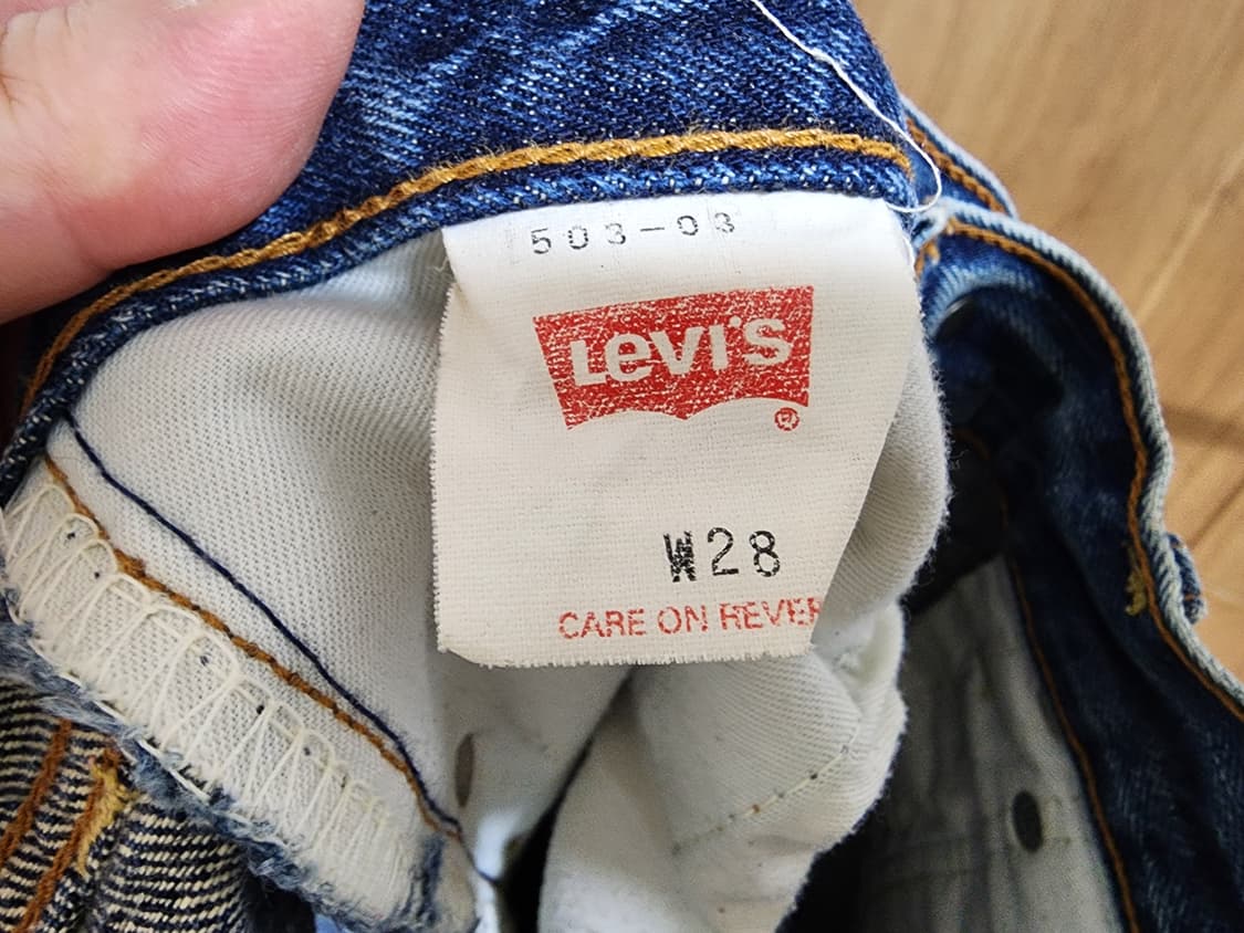 (28)리바이스 빈티지 데님 팬츠 일본 상품이미지5