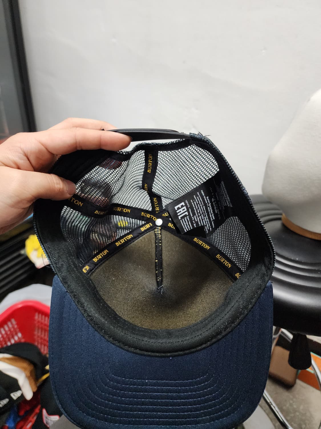 버튼 I-80 트러커 볼캡  상품이미지4