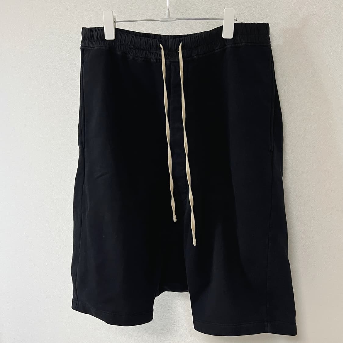 릭오웬스 15SS 다크쉐도우 드로우스트링 스웻쇼츠 반바지 상품이미지3