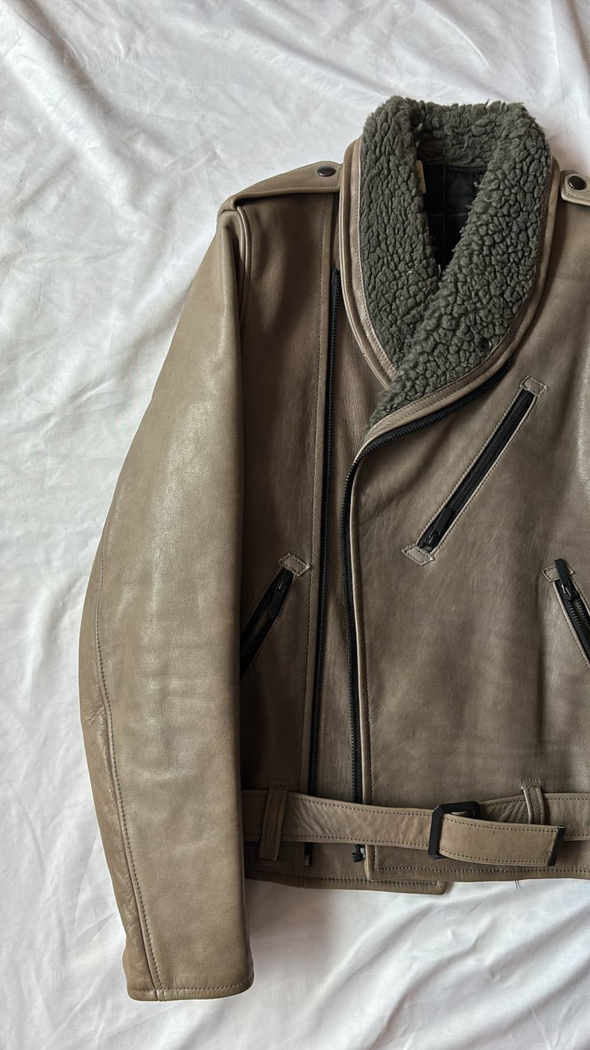 Cuir Motorcycle Jacket  상품이미지3