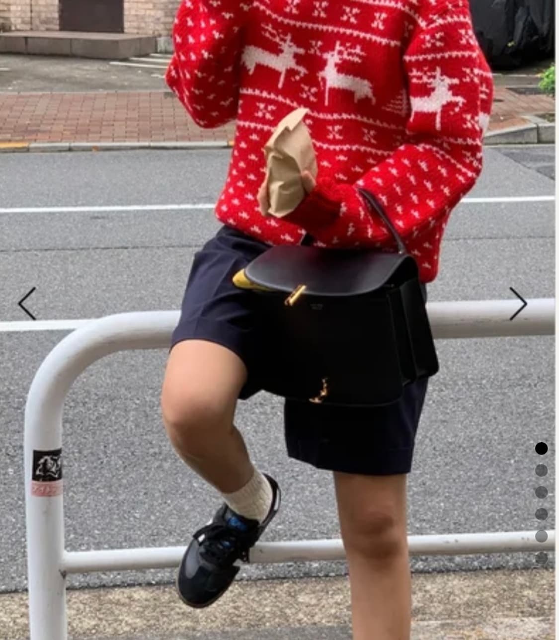 헤이그 Haag /  a winter sweater (red) 상품이미지2