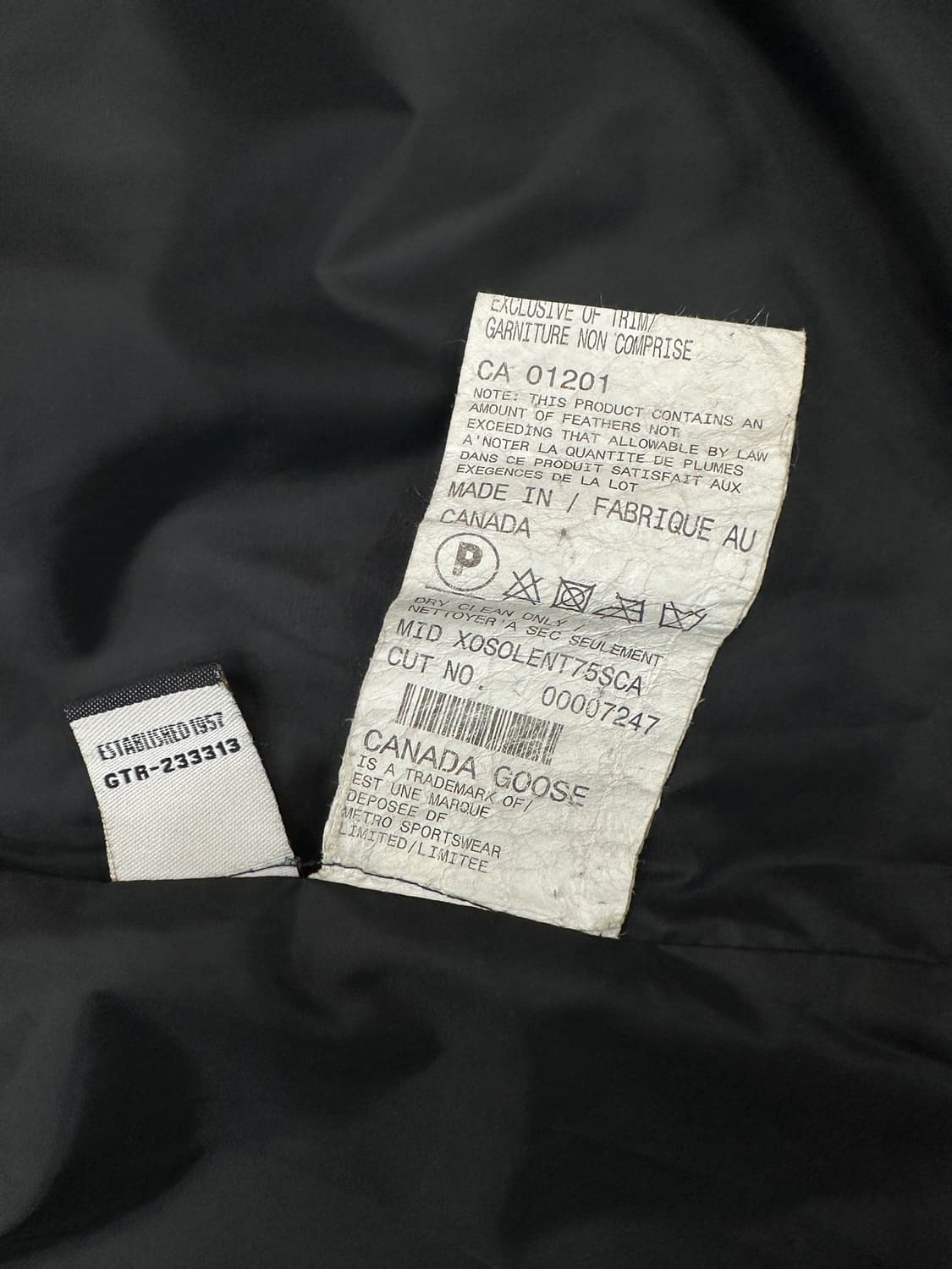 캐나다구스 패딩 블랙 상품이미지7