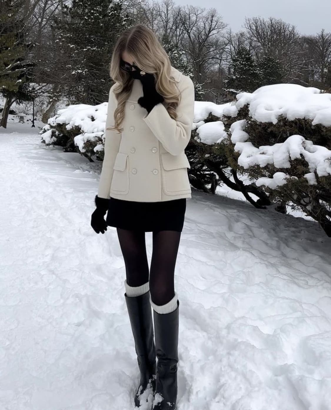 버버리 코리락 라떼갸루 코트 하프코트 상품이미지3