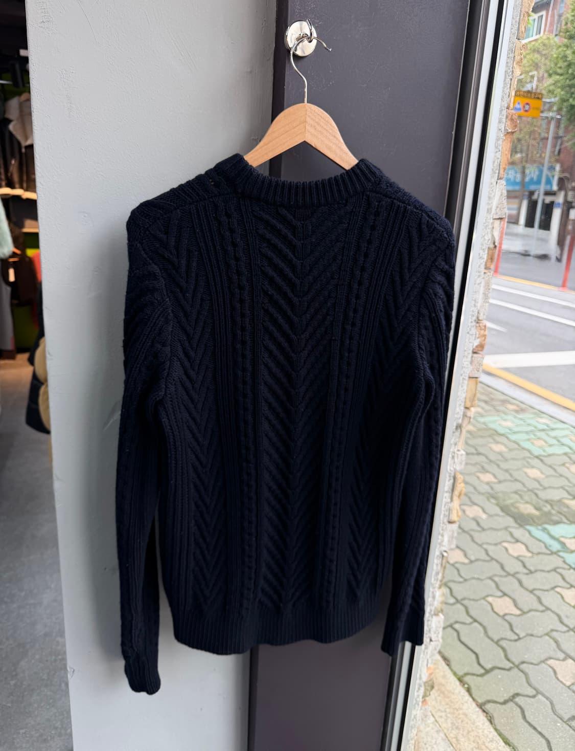 M/ 띠어리 빗살 울 스웨터 니트 상품이미지6