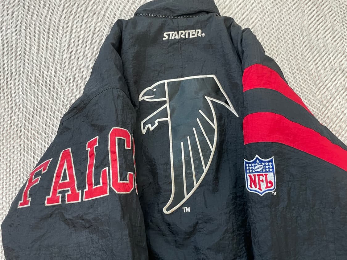 스타터 x NFL 애틀랜타 팔콘스 나일론 자켓  상품이미지8
