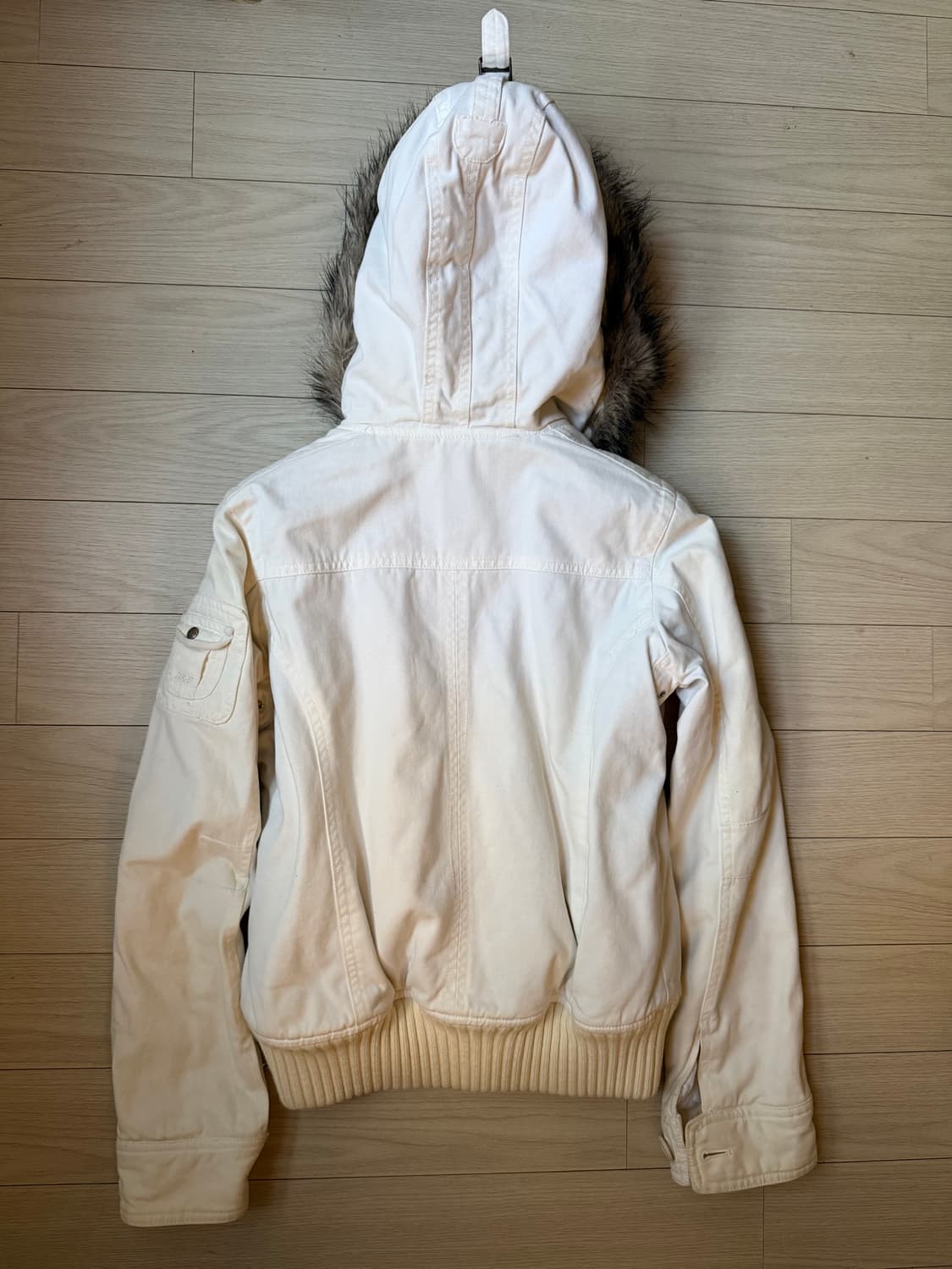 abercrombie&fitch fur hood jumper 상품이미지3
