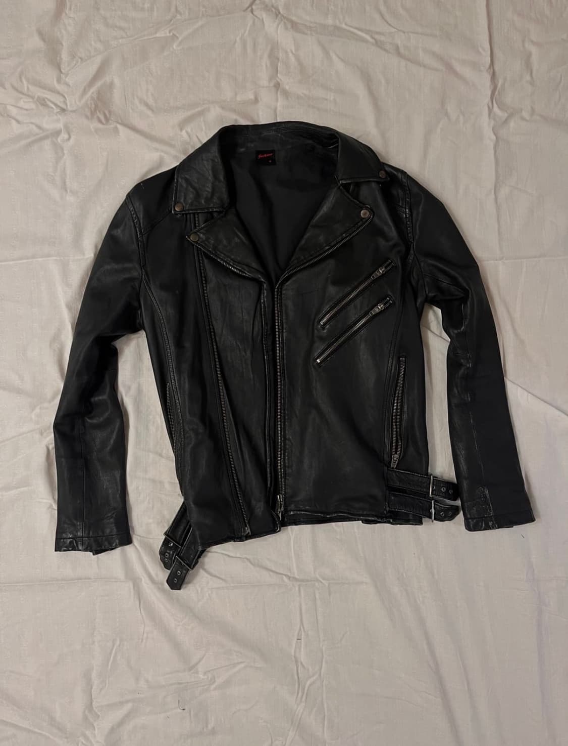 Jack rose rider leather jacket 상품이미지3