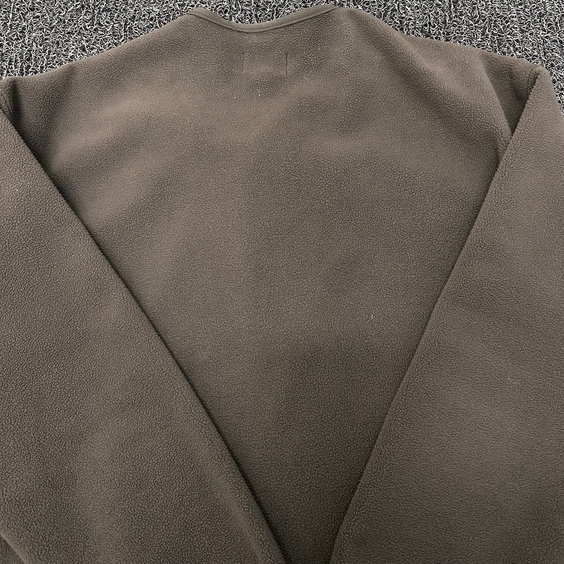 커버낫 후리스 가디건 자켓 브라운 S 상품이미지6