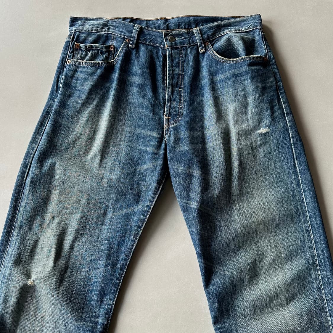 [33인치]리바이스 Levi's 빈티지워싱 501 데님 팬츠 상품이미지2