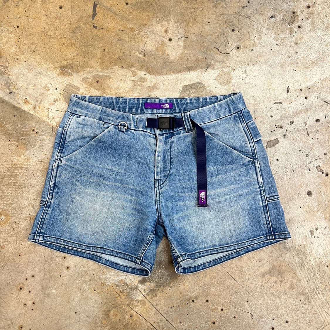 노스페이스 퍼플라벨 COOLMAX Stretch denim shorts 상품이미지1