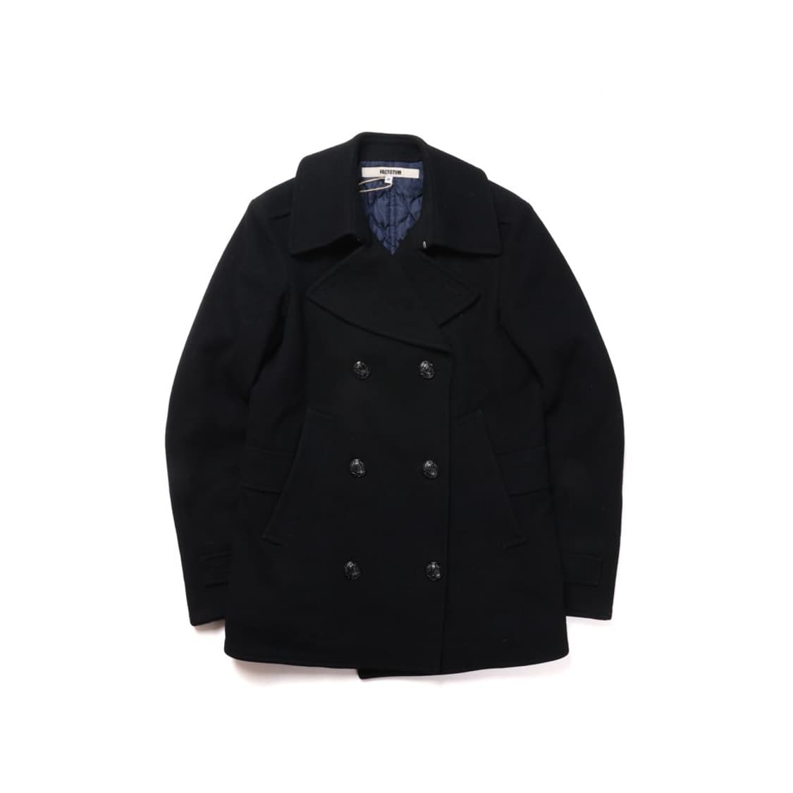 팩토텀 Factotum Wool Peacoat  

 상품이미지1