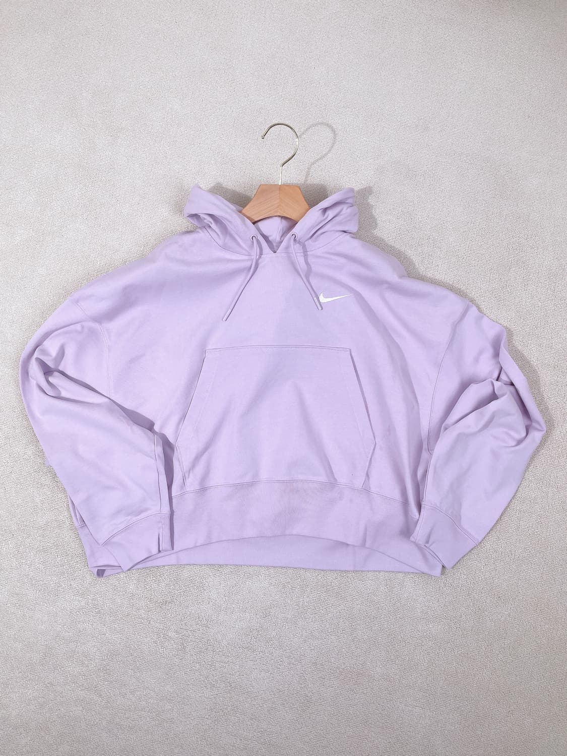 (정품/새상품) NIKE 나이키 여성 캥거루 퍼플 후드 상품이미지1