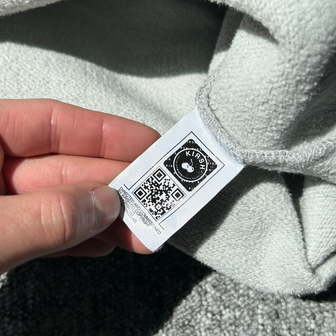 키르시 빅체리 그레이 맨투맨 상품이미지9