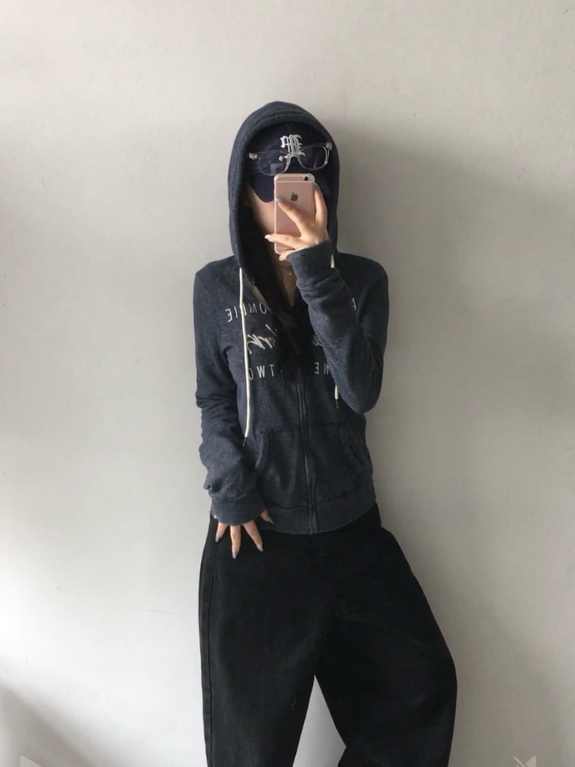 아베크롬비 자수로고 후드집업 상품이미지2