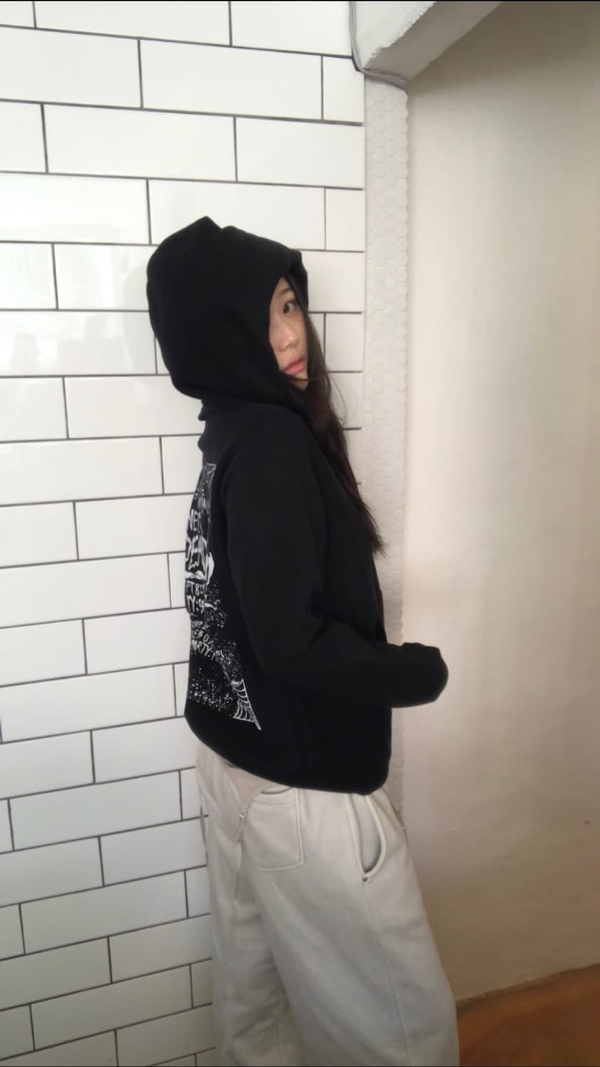 와코마리아 x 넥페이스 '데드 스킨' 후드 / S 사이즈 상품이미지2