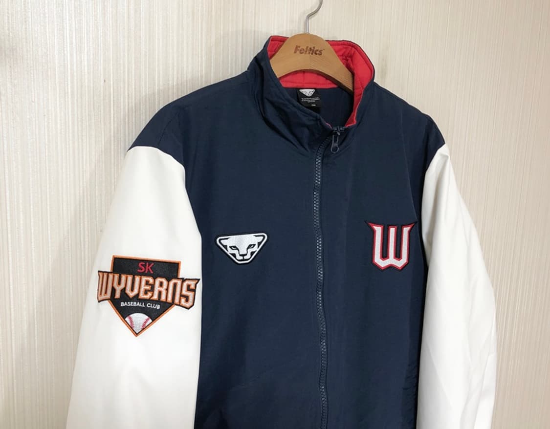 KBO 다이나핏 SK와이번스 어센틱 동계누빔자켓 2XL(110) 상품이미지5