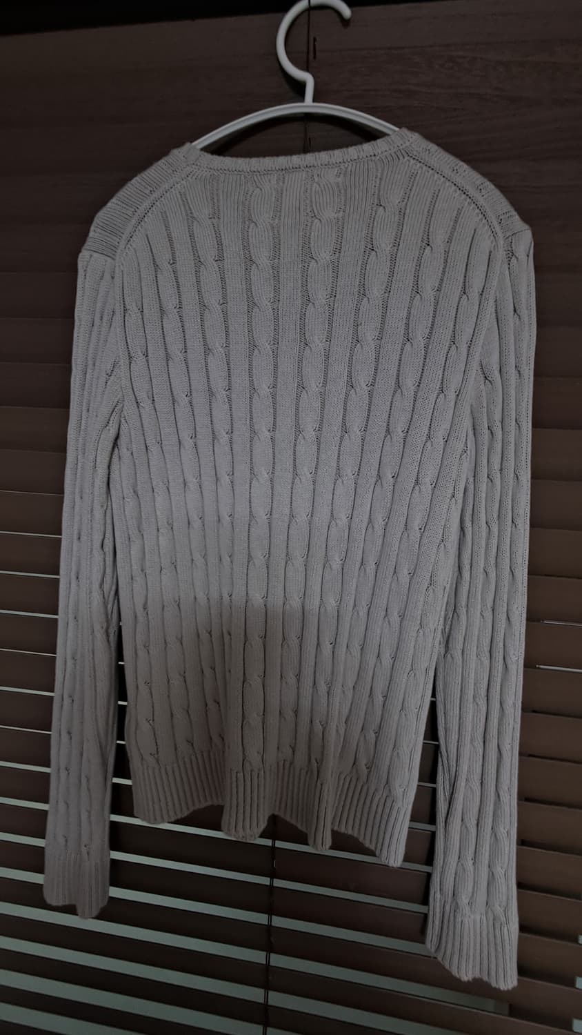 폴로 랄프로렌 V넥 케이블 니트 상품이미지2