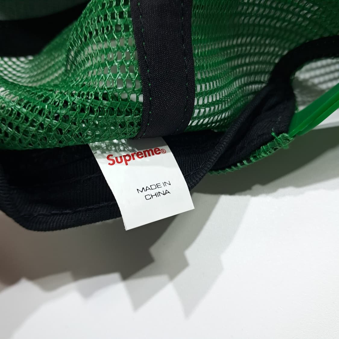 CL840 슈프림 그린 코끼리 & 카지노 자수 메쉬 트러커햇 모자 상품이미지7