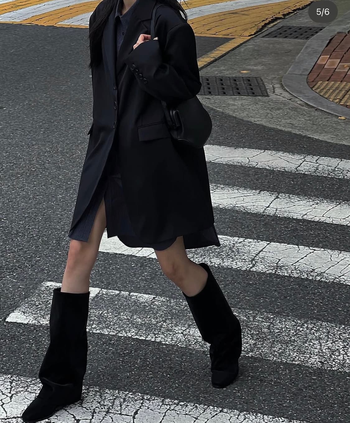 트리밍버드 셔츠_네이비 상품이미지4